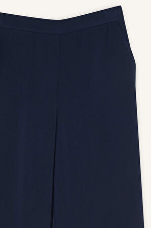 Regular Fit Beli Lastikli Modal Pantolon