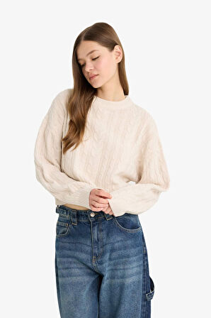 Coool Regular Fit Bisiklet Yaka Triko Kazak