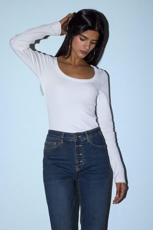 DeFacto Slim Fit Fitilli Kaşkorse Tişört G8479AX26SPWT34