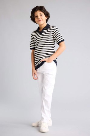 DeFacto Straıght Fıt Düz Paça Basic Jean Pantolon Erkek Çocuk B5616A826SPWT34
