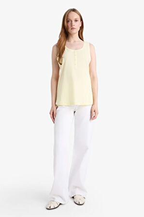 Regular Fit Bisiklet Yaka Penye Atlet