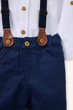 DeFacto Gabardin 2'li Takım Erkek Bebek G7098A526SPWT34