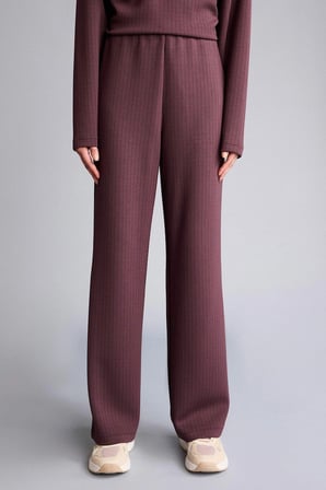 Defacto G5312AXBN277 Bordo Straıght Fıt Modal Sporcu Pantolon