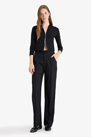 Slim Fit Dar Kesim Kapüşonlu Modal Hırka