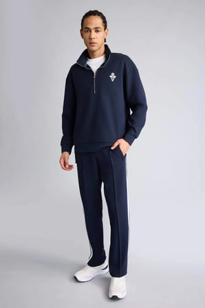 Defacto D1957AXNV253 Lacivert Standart Fıt Standart Paça Jogger