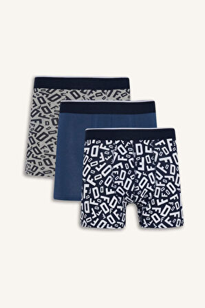 Regular Fit 3'lü Boxer