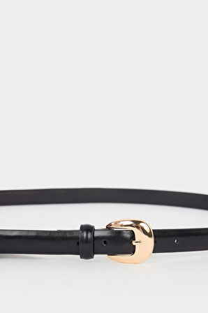 Kadın Suni Deri 2'li Günlük Kemer