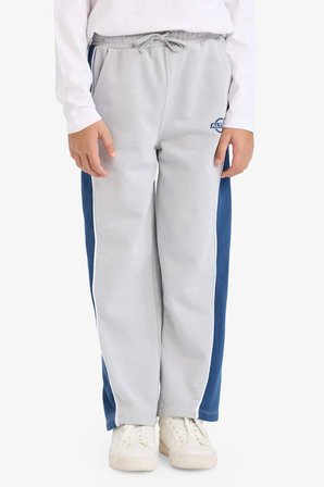 DeFacto Wıde Leg Beli Lastikli Baskılı Eşofman Altı Erkek Çocuk G6373A826SPGR253