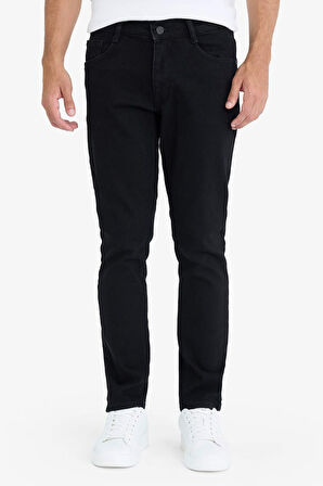 Pedro Slim Fit Dar Kalıp Normal Bel Dar Paça Jean Pantolon