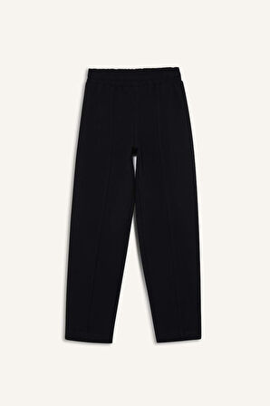 Kız Çocuk Barrel Fit Beli Lastikli Eşofman Altı