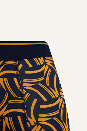 Regular Fit Baskılı 3'lü Boxer