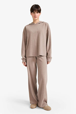 Straight Fit Geniş Paça Pantolon