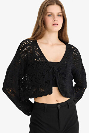 Regular Fit V Yaka Hırka