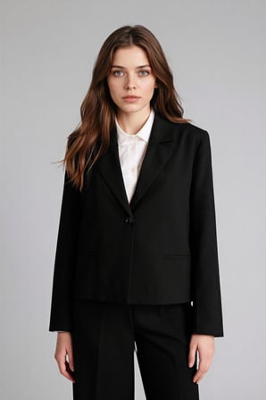 DeFacto Relax Fıt Blazer Ceket G9308AX26SPBK27