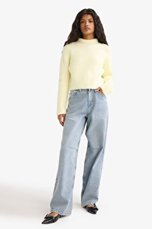 Regular Fit Yarım Balıkçı Yaka Kazak