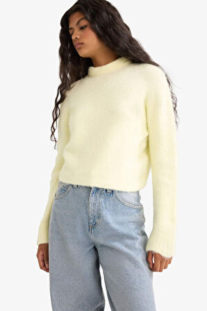 Regular Fit Yarım Balıkçı Yaka Kazak