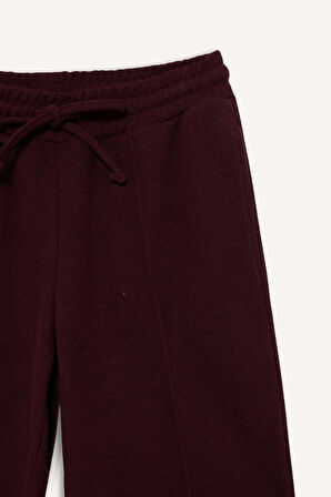 Regular Fit Beli Bağcıklı Cepli Eşofman Altı