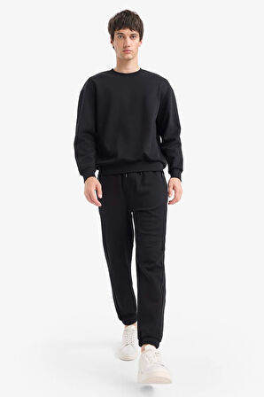 Slim Fit Dar Kesim Fermuar Cepli Pike Pantolon