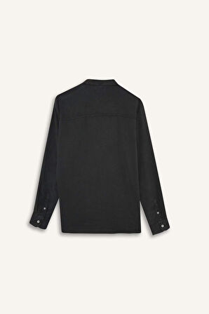 Regular Fit Twill Uzun Kollu Gömlek