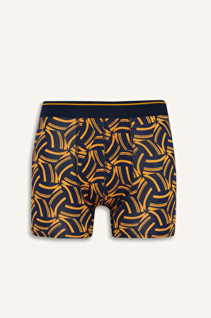 Regular Fit Baskılı 3'lü Boxer
