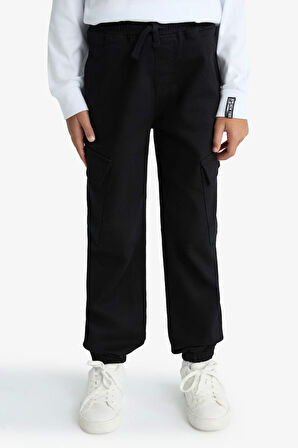 Erkek Çocuk Jogger Fit Gabardin Pantolon