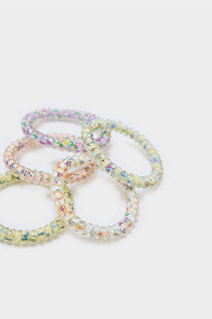 Kadın 5'li Spiral Lastik Toka