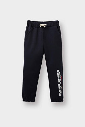 Erkek Bebek Slogan Baskılı 2'li Takım