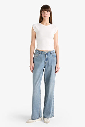 Slim Fit Dar Kesim Bisiklet Yaka Basic Düz Modal Kısa Kollu Tişört