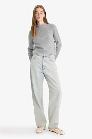 Regular Fit Yarım Balıkçı Yaka Kazak