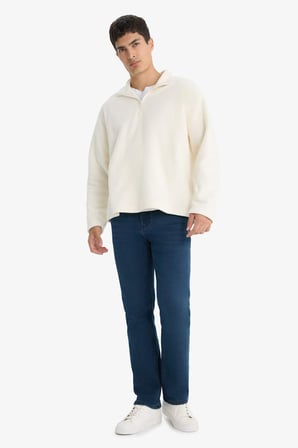 DeFacto Yumuşak Tuşe Polar Sweatshirt F0448AX25AUER140