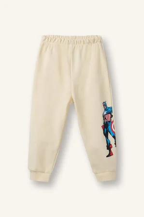 DeFacto Marvel Comics 2'li Takım Sweatshirt Eşofman Altı Erkek Bebek G6691A526SMBG807