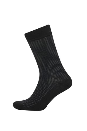 Defacto D3777AXBK26 Siyah Erkek Dikişsiz Ultra Soft 2'li  Bambu Premium Uzun Çorap