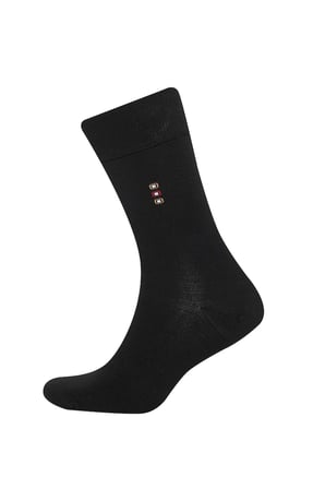 Defacto D3777AXBK26 Siyah Erkek Dikişsiz Ultra Soft 2'li  Bambu Premium Uzun Çorap