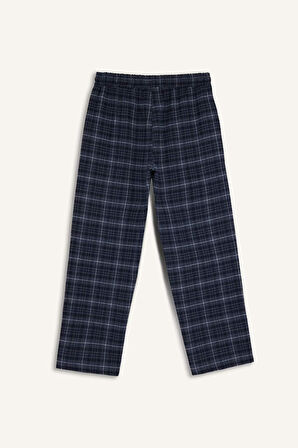 Regular Fit Cepli Uzun Boy Flanel Alt