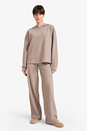 Straight Fit Geniş Paça Pantolon