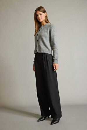 Relax Fit Normal Bel Düz Paça Pantolon