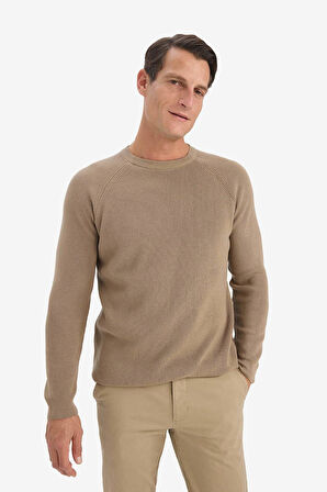 Standart Fit Bisiklet Yaka Triko Kazak