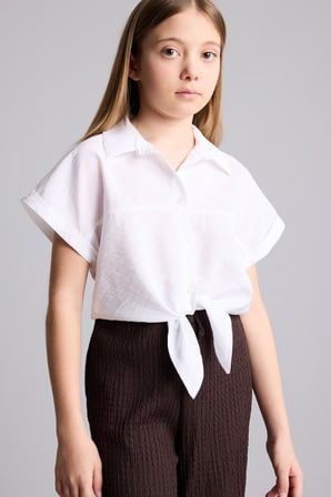 DeFacto Gömlek Kız Çocuk H1519A826SMWT34