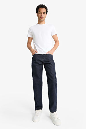 Relax Tapered Fit Dar Paça Jean Pantolon