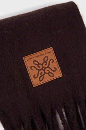 Kadın Dokuma Etiketli Atkı