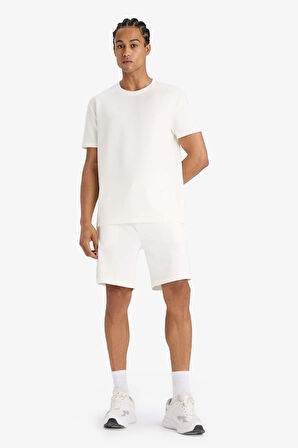 DeFactoFit Standart Fit Modal Sporcu Kısa Paça Şort