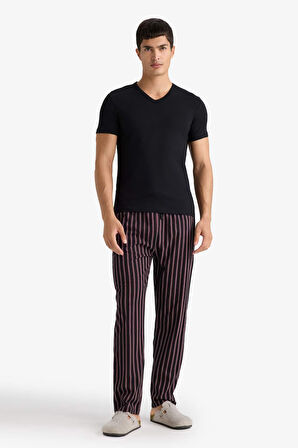 Slim Fit Dar Kesim V Yaka Üst