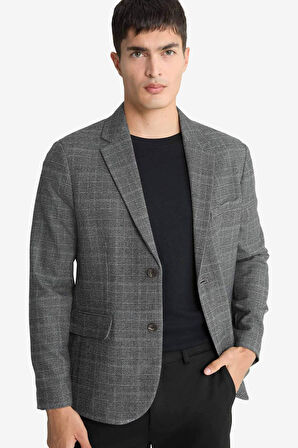 Modern Fit Blazer Ceket