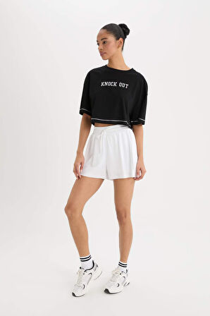 DeFactoFit Sporcu Kısa Paça Şort C5835AX25SMWT34