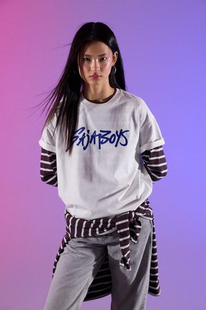 DeFacto Kpop - Demon Hunters Oversıze Tişört H0256AX26SMWT32