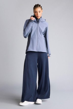 DeFacto Su İtici Slım Fıt Kapüşonlu Fermuarlı Softshell Mont G0237AX26SPIN50