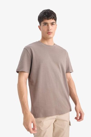DeFacto REGULAR FIT %100 Pamuk Basic Tişört E7961AX25AUBN571