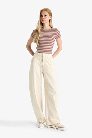 Coool Baggy Fit Normal Bel Gabardin Pantolon