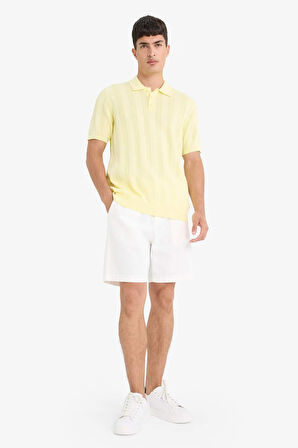 %100 Pamuk Triko Polo Tişört