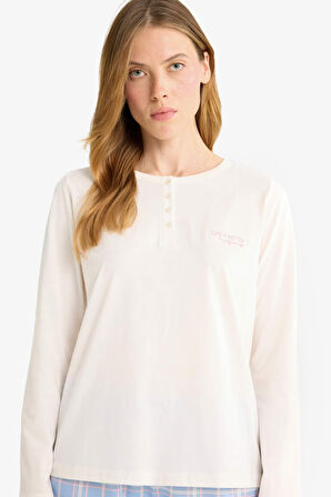 Regular Fit Uzun Kollu 2'li Takım Fall in Love